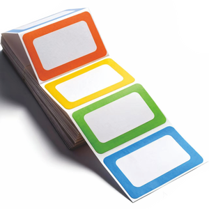 Autocollants à gratter en papier doré, 1 pouce, 450 pièces, 1,89 pouces x 0,59 pouces, rectangles, cartes à gratter, étiquettes - Product Image 6