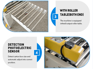 Tự động ngẫu nhiên <span class=keywords><strong>carton</strong></span> Sealer máy nóng bán tự động ngẫu nhiên <span class=keywords><strong>carton</strong></span> niêm phong băng máy cho hộp nhỏ - Product Image 5