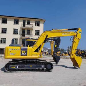 Excavadora Usada Komatsu PC160, 110HP, Cucharón de 0.6m³, Excavadora Hidráulica de 16 Toneladas para Construcción - Product Image 1