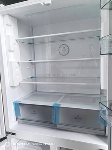 650L High Quality Home 220v 4 Door Retro Home Kitchen French Door White <b>Refrigerator</b> Quick Cooling Smart Preservation High Capac - Product Image 6