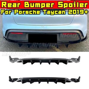 Pour Porsche Taycan 2019+ : Kit de protection de pare-chocs arrière, diffuseur, séparateur de lèvre de pare-chocs, accessoires automobiles - Product Image 1