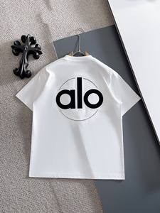 Camiseta Urbana ALOS, Estilo Yoga Lounge, Diseño Moderno y Estético, Combina con Todo, Atuendo Diario para el Campus, Estilo Casual para Jóvenes - Product Image 4