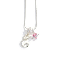 Collar Exquisito de la Serie Dopamina con 26 Letras Chapadas en Oro y Aleación de Circonio, con Piedra de Corazón, Regalo para el Día de San Valentín al por Mayor
