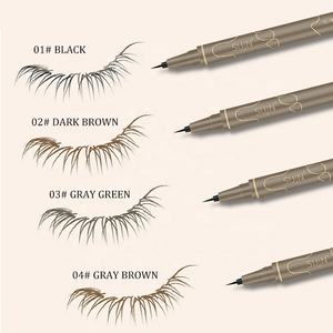 Eyeliner liquide de ver à soie de haute qualité imperméable à l'eau à séchage rapide Eyeliner coloré à base de produits chimiques pour la boîte de maquillage des yeux - Product Image 5