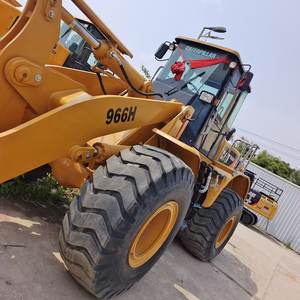 EE. UU. Made 99% New Cat 966H Wheel Loader Usado Caterpillar 966 6ton Payloader Cargador usado en Shanghai China - Product Image 4