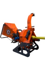 Machine forestière tracteur Machine à déchiqueter le bois Broyeur de bois, déchiqueteuse de branche PTO pour concasser la déchiqueteuse de bois