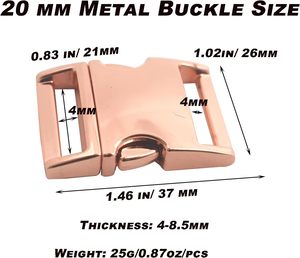 Bytiyar Metal Bukles Sets Pcs Quick Side Release Buckles Tri Glide <b>Clips</b> D O <b>Rings</b> Assorted Sewing Fasteners Kits DIY Accessorie - Product Image 5