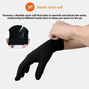 <span class=keywords><strong>Gants</strong></span> de football pour hommes avec doublure <span class=keywords><strong>en</strong></span> fourrure chaude, paume antidérapante, compatibles avec les écrans tactiles, détection des aiguilles, <span class=keywords><strong>gants</strong></span> de gardien de but - Product Image 2