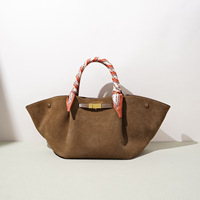 Sac fourre-tout ailé en cuir véritable fait main de luxe, style minimaliste et discret, grande capacité, pour femme