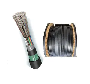 GYTA53 6-288 cores Stranded Loose Tube for Direct Burial installation anti moisture ante rodent Optical Fiber Cable