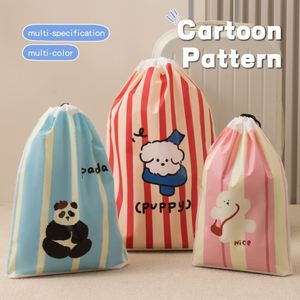 Bolsa de Almacenamiento Impermeable con Estampado de Dibujos Animados, Bolsa para Zapatos con Cordón, a Prueba de Polvo, de PEVA Esmerilada - Product Image 3