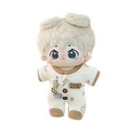 Debout garçon en peluche poupée de coton personnalisé coréen japonais dessin animé anime idole kpop poupée en peluche