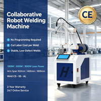 Robot de soudage collaboratif MIG sans programmation, à déplacement manuel, certifié CE pour structures en acier