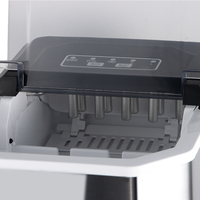Nouvelle Machine à Glaçons Automatique RAF, Compacte et Portative, Idéale pour Usage Commercial et Domestique, avec Nettoyage Automatique