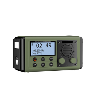 Multifunction Digital Display DAB/FM Portable Radio with <b>Preset</b> Channels Built-in Speaker and Rechargeable Battery for Outdoor - Product Image 2