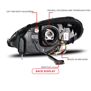 Phares avant à LED DRL et clignotants pour Chevrolet <span class=keywords><strong>Corvette</strong></span> C6 2004-2014 - Vente chaude - Product Image 3
