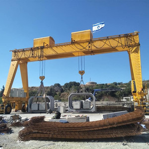 Grúa Pórtico Móvil de Doble Viga <span class=keywords><strong>MGK</strong></span> de Alta Calidad con Neumáticos de Goma, Utilizada en Talleres - Product Image 6