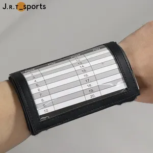 Wristband Playbook प्रशिक्षण उपकरण कोच Bracer Armband Playbook के लिए बेसबॉल फुटबॉल खेलने हॉकी सॉफ्टबॉल संकेत फुटबॉल