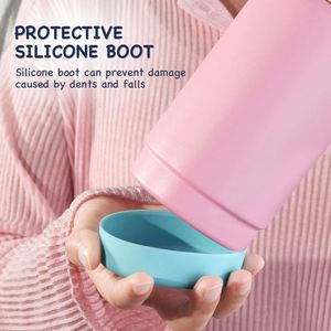 Premium Stainless Steel Thermos Water Bottle Leak-Proof Lid 12-24 Hours Thermal Insulation <b>Large</b> Capacity Hand Grip for Camping - Product Image 6