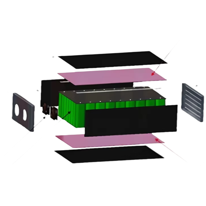 Аккумулятор для ноутбука Gpu с высоким охлаждением, проводящий резиновый лист, термозазор, заполнитель, изоляционная прокладка