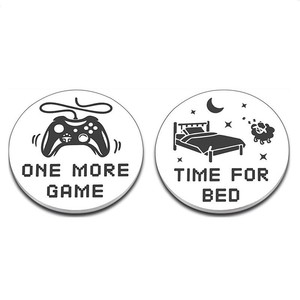 Funny Destiny Flip Coin Decision Coin Regalo para Sons Teens Boys Men Boyfriend Gamers Regalo <span class=keywords><strong>del</strong></span> Día de San Valentín - Product Image 5