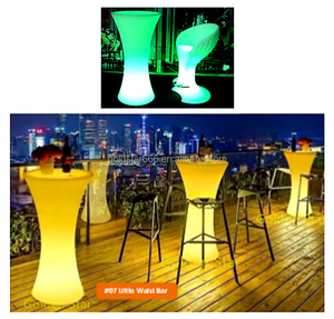 CE Bán hàng nóng LED pin LED ánh sáng Băng bucketremote kiểm soát chiếu sáng nhựa Patio Swing Bar ghế Bảng đồ nội thất cà phê - Product Image 6