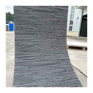 Carrelage extérieur en pierre souple et flexible <span class=keywords><strong>de</strong></span> 3 mm, texture pierre moderne, écologique, prix <span class=keywords><strong>de</strong></span> gros abordable - Product Image 1