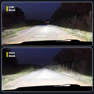 Ampoules de phares LED G9 à 6 faces pour feux de croisement et de route, H1 H3 H4 H11 9006 9005, puces COB, éclairage LED pour voitures et SUV - Product Image 6