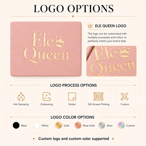 Caja de Joyería de Lujo con Doble Puerta, Caja de Empaque Cuadrada Pequeña para Anillos, Aretes, Collares, Almacenamiento de Regalos y Marcas de Joyería - Product Image 6