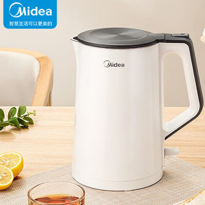 กาต้มน้ำไฟฟ้า Midea ขนาด 1.6-2.0 ลิตร สแตนเลส ปิดอัตโนมัติ ไร้สาย ป้องกันการต้มจนแห้ง - Product Image 1