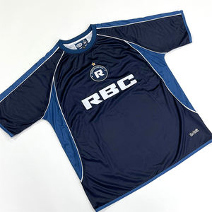 Camiseta de fútbol de gran tamaño para hombre, camiseta retro personalizada con logotipo impreso por sublimación y nombre, camisetas de fútbol - Product Image 3