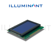 Pantalla LCD Mono de 2.36 Pulgadas, LCM de 16x4 Caracteres, Tipo FSTN Negativo, COB, Conector Paralelo de 8 Bits, Retroiluminación Blanca, 200 Nits, Transmisiva