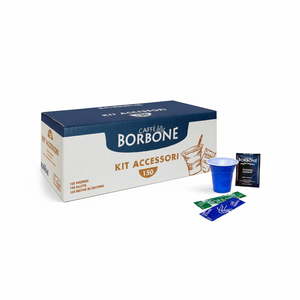 Kit de Accesorios para Café y Té BORBONE con 150 Vasos, 150 Agitadores y 150 Azúcares - Product Image 2
