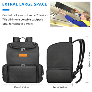 Hot Selling Backpack Travel Bag Protective Storage <b>Handbag</b> Game <b>Accessories</b> for PS5 Pro PSVR2 - Product Image 5