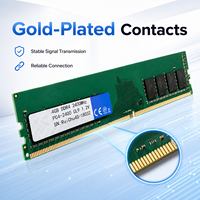 RuiChu DDR4 4GB 2133MHz 2400MHz Desktop RAM Geheugenmodule PC4-17000 288PIN DIMM voor PC Computer Upgrade Stabiele Kantoor Gaming RAM