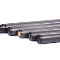 Tongkat Biliar Karbon Fiber 11.8mm Desain Pro Taper, Anyaman Karbon 3K Murni, Defleksi Rendah, Grosir Pabrik OEM