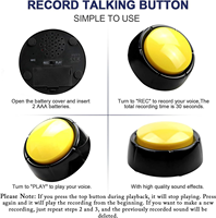 Bouton de blague de papa CE personnalisé un cadeau pour les pères avec plus de 50 blagues de papa drôles bouton de conversation de nouveauté bouton de son présent pour cadeau