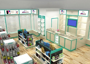 Kiosque et mobilier d'exposition personnalisés pour magasins de téléphonie mobile <span class=keywords><strong>Myidea</strong></span> JT-062902 avec MDF et verre trempé - Product Image 3