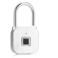 Cadenas de sécurité intelligent Wi-Fi à empreinte digitale, étanche, en acier inoxydable, pour portes en bois/verre, avec accès cloud, idéal pour les voyages