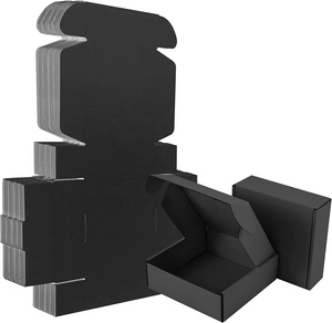 Cajas de Cartón Corrugado al por Mayor, Fáciles de Montar, Ligeras, Color Marrón, Blanco y Negro, Tipo E, B, AB, con Logotipo - Product Image 6