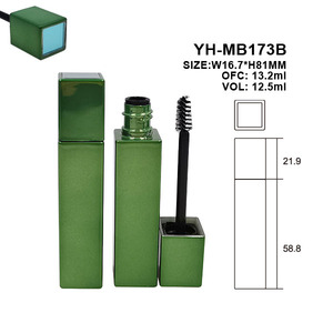 Tube de mascara carré avec miroir, 12,5 ml, flacon vide pour sérum pour cils, logo personnalisé, emballage cosmétique pour mascara - Product Image 2