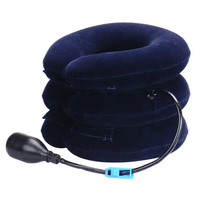 Collier de traction cervicale gonflable Chenhai en polyester et nylon, unisexe, réglable pour la santé du cou