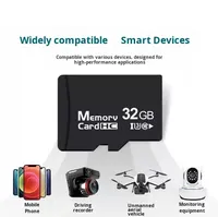 Carte mémoire haute vitesse directe usine de 128 Mo à 128 Go pour surveillance, carte TF, carte pour téléphone portable, carte pour caméra, carte mémoire pour enregistreur de conduite