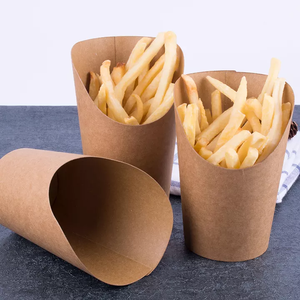 Vasos Desechables Personalizados para Papas Fritas, Vasos para Refrigerios <span class=keywords><strong>de</strong></span> Papas Fritas - Product Image 2