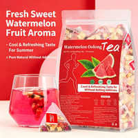 Sachets de thé vert Oolong à la pastèque, thé aux fleurs naturelles, améliore l'énergie, favorise la digestion, pour infusion à l'eau chaude ou froide, 150g, 5*30 sachets