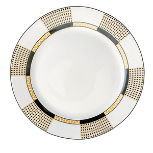 All'ingrosso piatto piatto piatto piatto in ceramica di lusso moderno in <span class=keywords><strong>porcellana</strong></span> per la festa di nozze a casa - Product Image 1