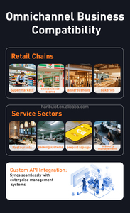 Cầm tay Android POS 8-inch máy tính bảng 80 mét được xây dựng trong máy in với quét mã thanh toán thiết bị đầu cuối loyverse ứng dụng - Product Image 3