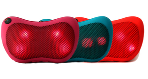 Cojín eléctrico shiatsu para masaje de espalda y <span class=keywords><strong>cuello</strong></span>, almohada vibradora de 4 cabezales para el hogar y el <span class=keywords><strong>coche</strong></span> - Product Image 6