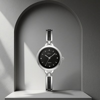Montre à quartz de luxe pour femme, design unique, montre-bracelet décontractée, diamant, logo personnalisé, couleurs mélangées, acier inoxydable, style tendance