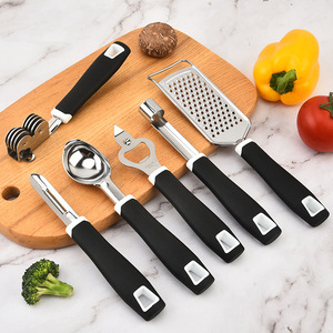 Rallador <span class=keywords><strong>de</strong></span> Queso, Cortador <span class=keywords><strong>de</strong></span> Pizza, Cuchillo <span class=keywords><strong>de</strong></span> Cocina, Rallador, Cuchara para Helado, Multifuncional, <span class=keywords><strong>de</strong></span> Acero Inoxidable 430 - Product Image 1